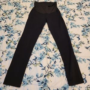 Black skinny maternity pants